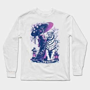 Geisha tiger shogun’s Geisha 87017 Long Sleeve T-Shirt